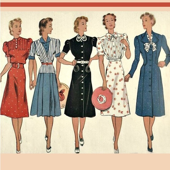 Last chance before donating bundle of vintage / vintage inspired pieces - Picture 5 of 11